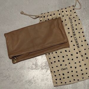 Clare V Foldover Clutch NWOT